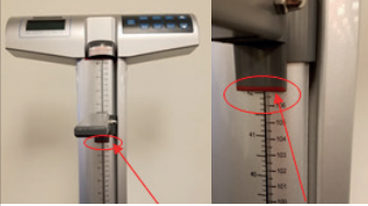 HOM 500KL Height Reading for less that 4 ft