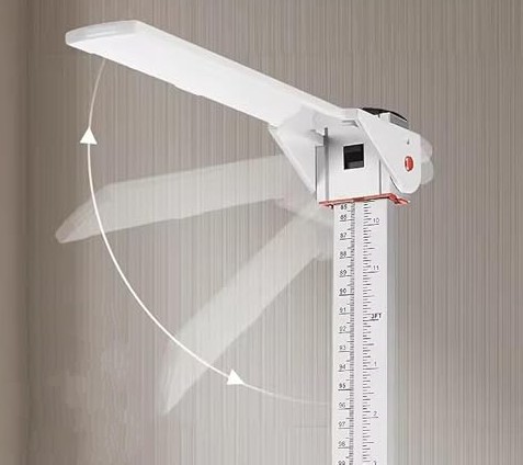 Helsevesen Wall Mounted Stadiometer Folding Headpiece