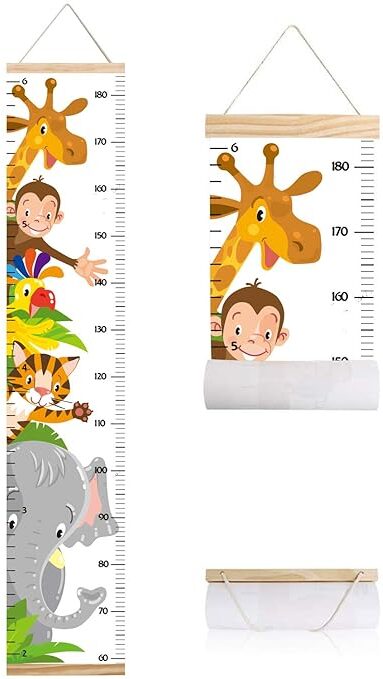 Animals Kids Growth Chart