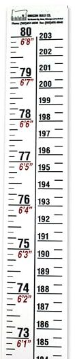 Height Rule - Wall Growth Chart